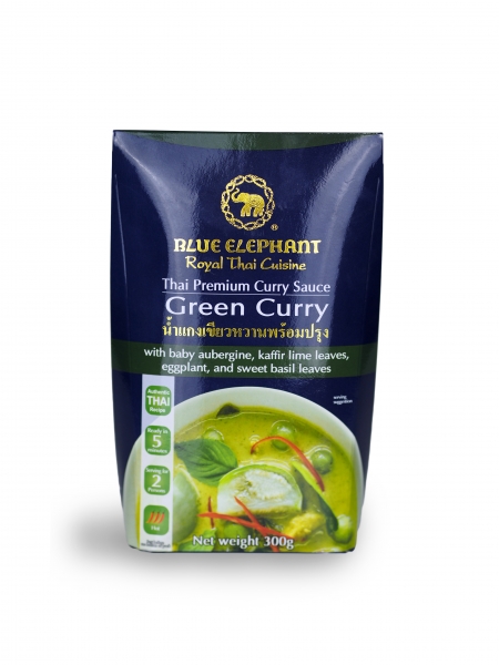 BLUE ELEPHANT "Easy to cook" Thai Grüne Currysauce 300g